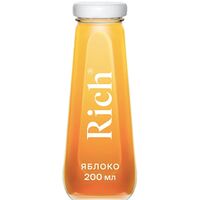 Сок Rich со вкусом яблока, 200 мл