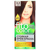 Фото к позиции меню Краска для волос fito color classic, 115 мл, тон 3.3 горький шоколад