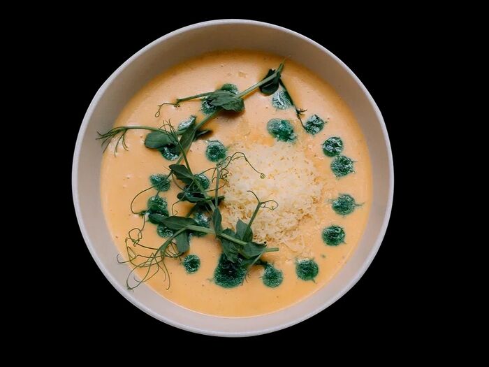 Сырный крем-суп с Моцареллой