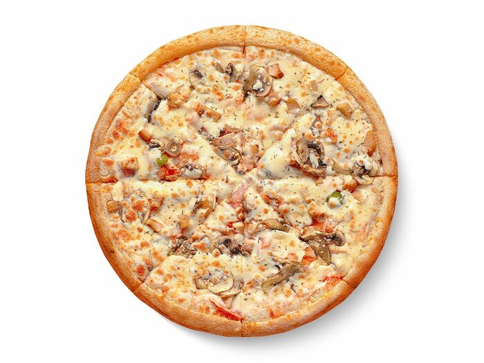 Пицца Домашняя на толстом тесте