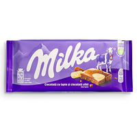 Шоколад Milka молочный с белым шоколадом