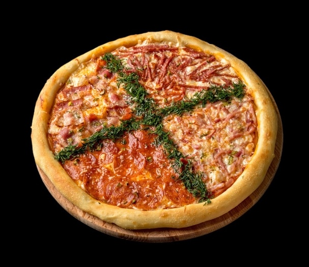Пицца 4 вкуса
