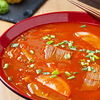 Фото к позиции меню Суп томатный с говядиной (китайский борщ)