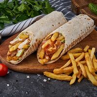 Гирос Xxl с шашлыком из курицы