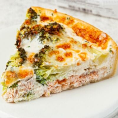 Пирог с сёмгой