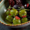 Фото к позиции меню Оливки и маслины гигант с вялеными томатами