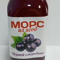 Морс из ягод чёрной смородины