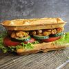 Фото к позиции меню Вафли-сэндвич Курица терияки
