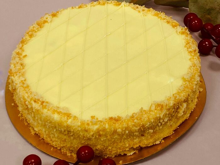 Торт Клубника-ваниль