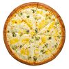 Фото к позиции меню Пицца Четыре сыра традиционное тесто большая (40см)