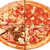 Фото к позиции меню Пицца Четыре сезона новинка и фирменный соус для корочек