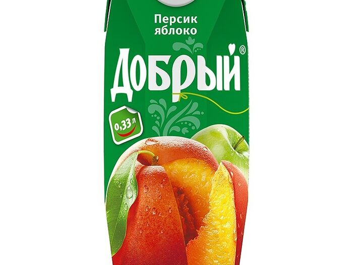 Сок Добрый Яблоко персик