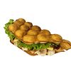 Фото к позиции меню Вафля-сэндвич Тунец