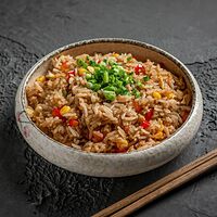 Китайский рис с овощами