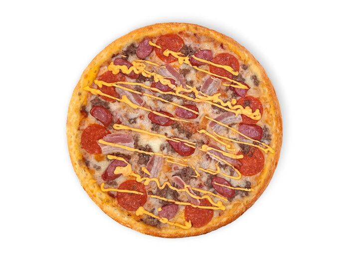 Пицца Охотничьи колбаски средняя