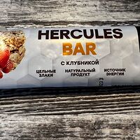 Злаковый батончик с клубникой Hercules bar без сахара
