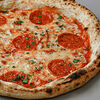 Фото к позиции меню Пицца с пепперони и ветчиной