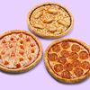 Фото к позиции меню Три маленькие пиццы
