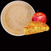 Фото к позиции меню Латте Яблочный пирог