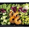Фото к позиции меню Фирменный салат с тигровой креветкой