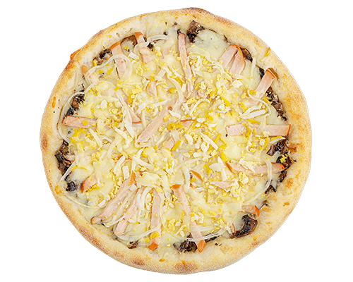 Пицца Жюльен на тонком тесте 25 см