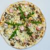 Фото к позиции меню Пицца Боскайола с грибами и куриными сосисками