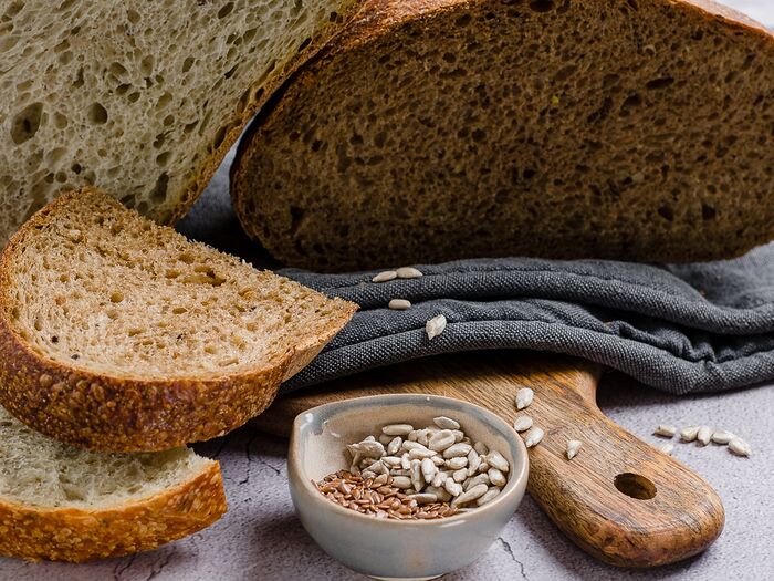 Солодовый хлеб со злаками
