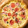 Фото к позиции меню Пицца Ветчина с томатами