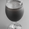 Фото к позиции меню Чёрный молочный коктейль