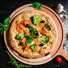 Фото к позиции меню Пицца с лососем и брокколи 28 см