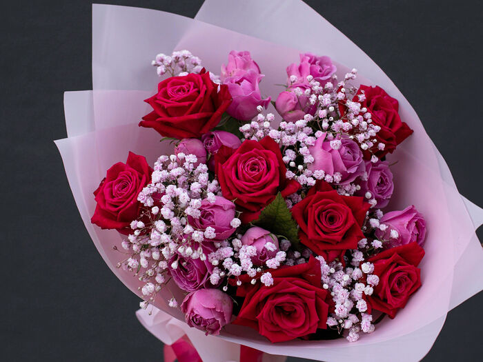 Букет цветов из роз Шангрила