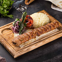 Адана Кебаб с мангала с Турецким рисом