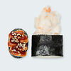 Фото к позиции меню Запеченные суши с креветкой