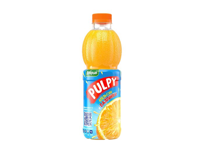 Добрый Pulpy Апельсин с мякотью
