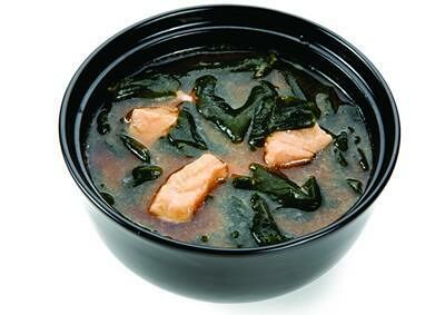 Мисо-суп с лососем