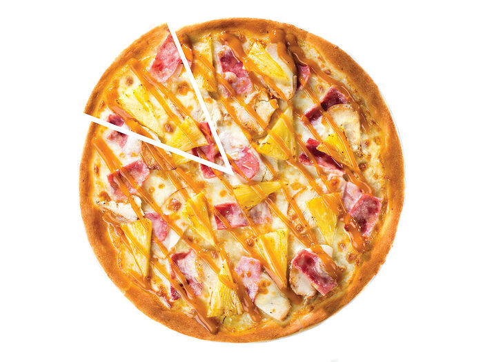 Пицца Гавайская Карри 40 см на тонк. тесте