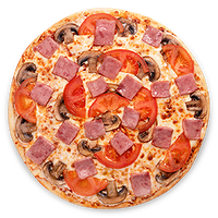 Пицца Домашняя 26 см тонкое тесто