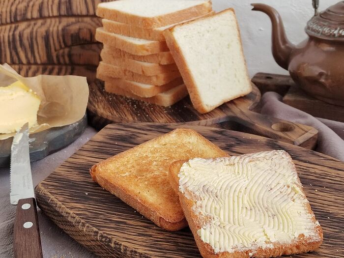 Пшеничный хлеб для сэндвичей нарезанный