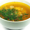 Фото к позиции меню Куриный суп с фрикадельками
