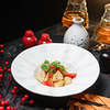 Фото к позиции меню Тайский салат из хрустящих баклажанов с томатами