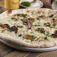 Пицца Порчини с белыми грибами, шампиньонами