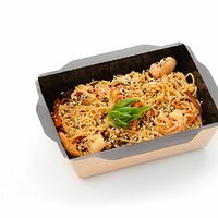 Wok с креветками