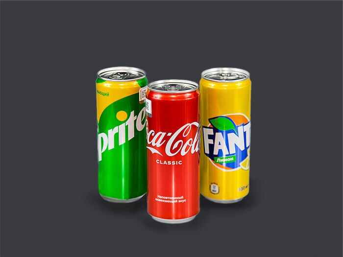 Coca-Cola, Sprite, Fanta