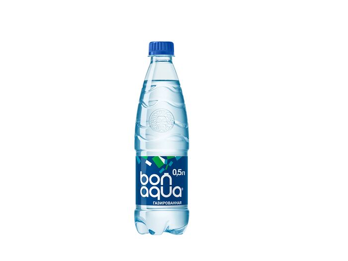 Вода BonAqua с газом