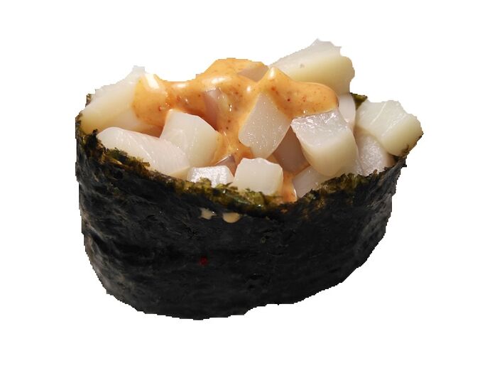 Спайси суши с кальмаром
