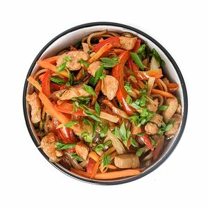 Wok с курицей