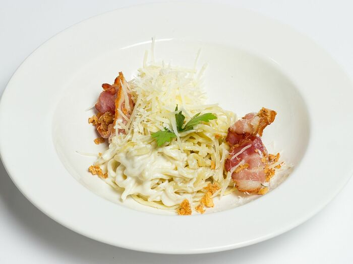 Спагетти с соусом Карбонара