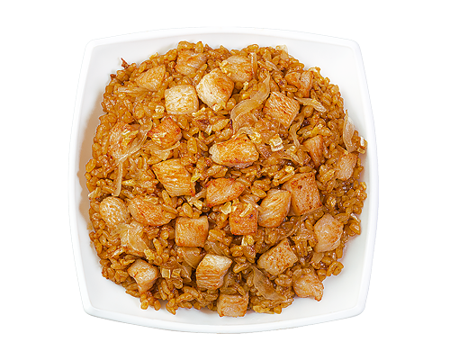 Wok L Рис с цыпленком в китайском соусе
