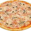 Фото к позиции меню Пицца Ветчина и грибы 25 см