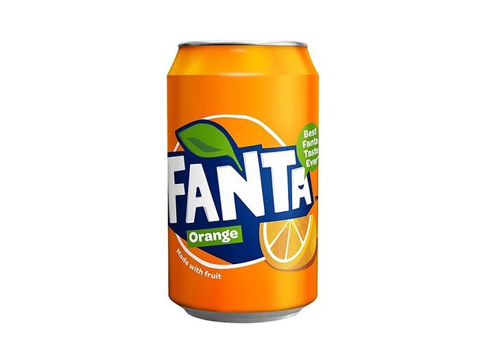 Fanta в железной банке